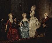 TISCHBEIN, Johann Heinrich Wilhelm Portrat der Grafin Saltykowa und ihrer Familie Germany oil painting artist